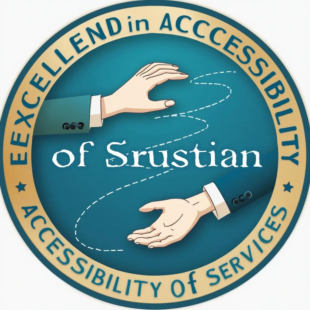 Logo de Premio a la Accesibilidad en Servicios